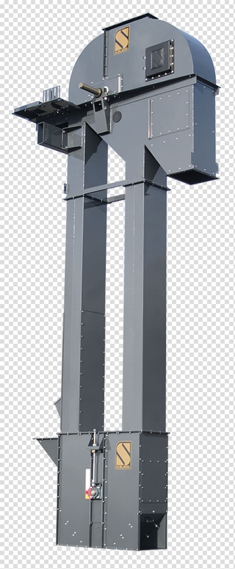 Bucket elevator Manufacturing Conveyor system, elevator transparent background PNG clipart