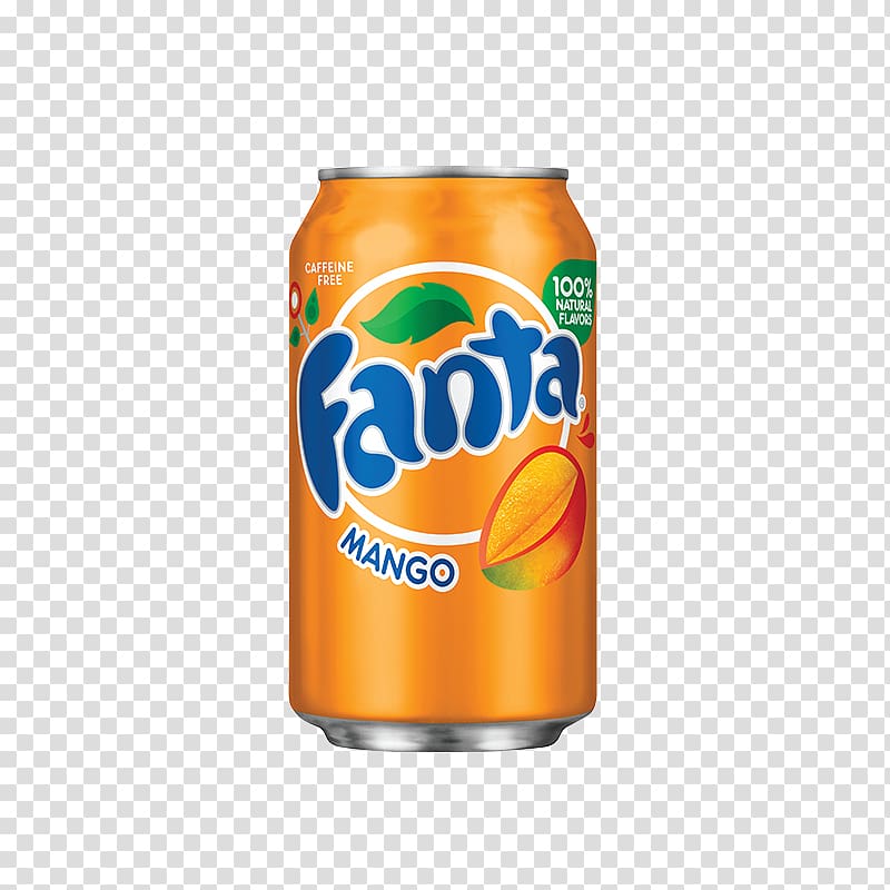 Fizzy Drinks Juice Coca-Cola Fanta Carbonated water, fanta transparent background PNG clipart