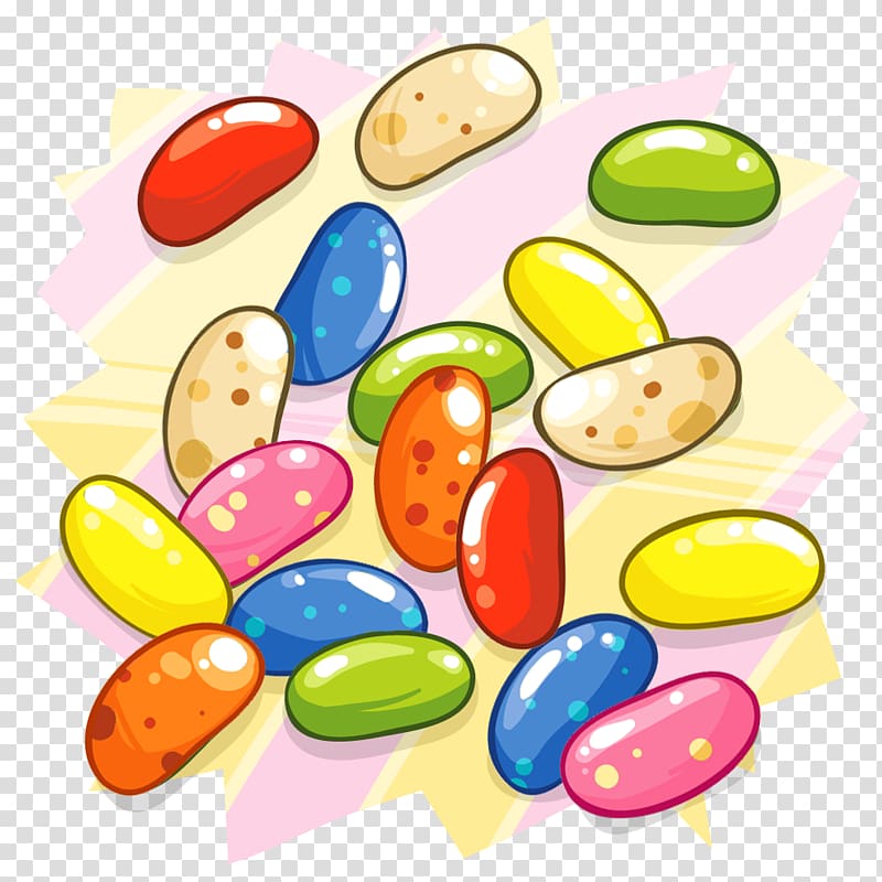 Jelly bean Easter egg , Easter transparent background PNG clipart