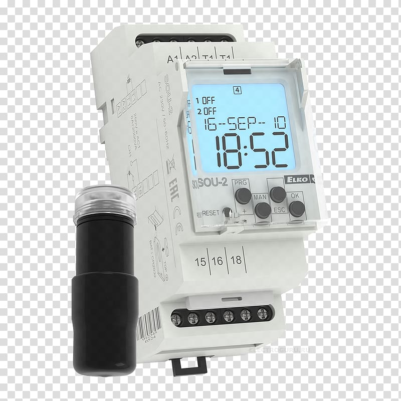 Electrical Switches DIN rail Sensor Elko Ep Ru Ooo Schemerschakelaar, Elko Ep Ltd transparent background PNG clipart