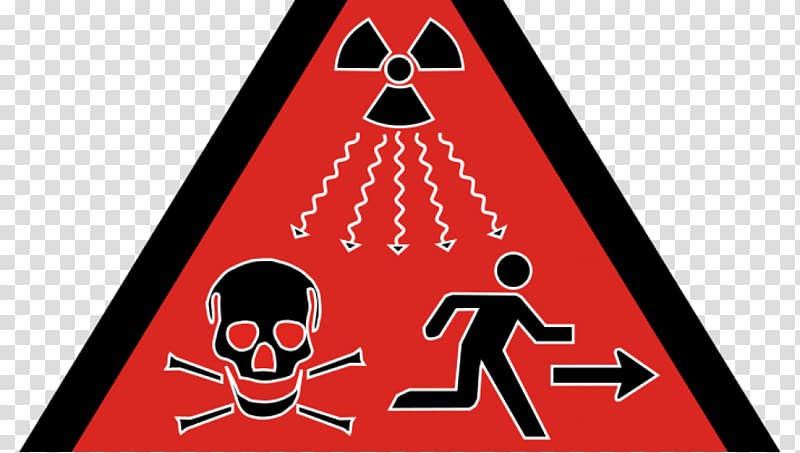 Ionizing radiation Hazard symbol Radioactive decay Trefoil, symbol transparent background PNG clipart