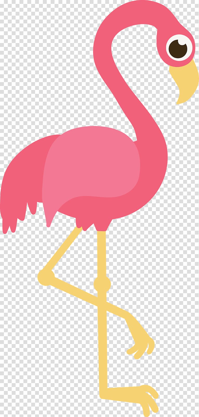 pink and yellow flamingo bird illustration, Flamingo , flamingo transparent background PNG clipart