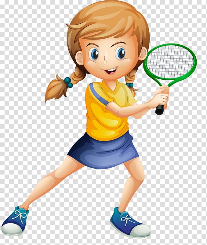 Tennis Girl , Playing Tennis transparent background PNG clipart