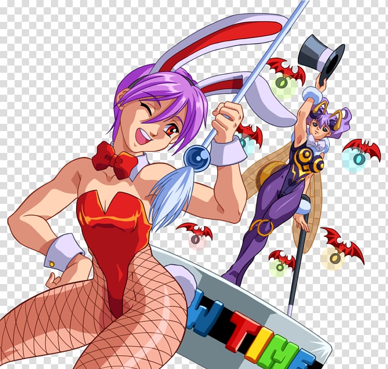 Darkstalkers 3 Morrigan Aensland Night Warriors: Darkstalkers\' Revenge Demitri Maximoff Hsien-Ko, Vampire transparent background PNG clipart