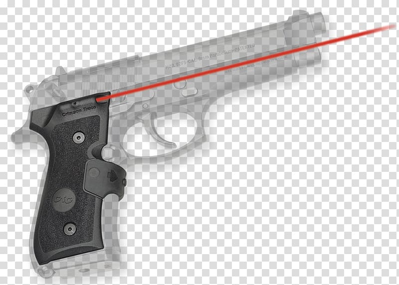 Beretta M9 Sight Firearm Crimson Trace Beretta 92, Handgun transparent background PNG clipart