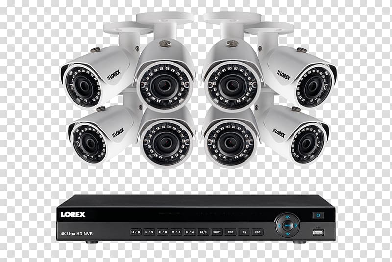 Wireless security camera Lorex Technology Inc Closed-circuit television IP camera, security cameras transparent background PNG clipart