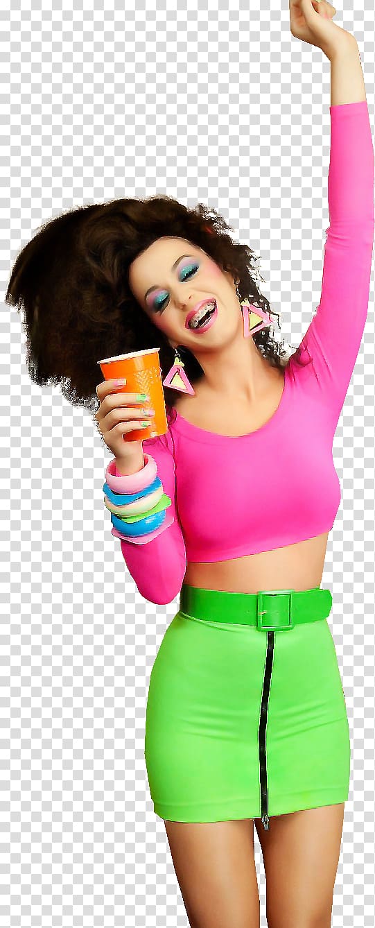 Katy Perry 1980s Costume Dress Fashion, katy perry transparent background PNG clipart
