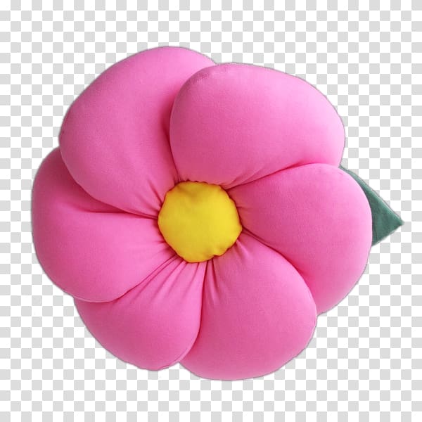 Flower Cushion Throw Pillows Pink Petal, flor transparent background PNG clipart