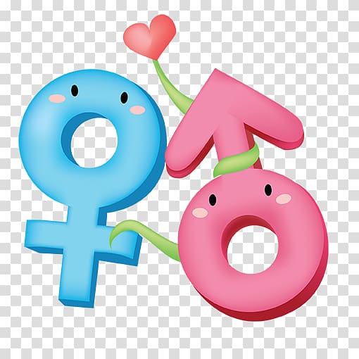 Gender symbol Female Sign, Men and women sign transparent background PNG clipart