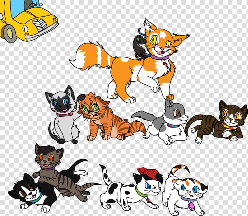 Kitten Puppy Phoebe Terese , punishment school bus overload transparent background PNG clipart