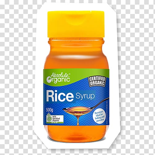 Brown rice syrup Orange drink Sugar Veganism, 1 plat of rice transparent background PNG clipart