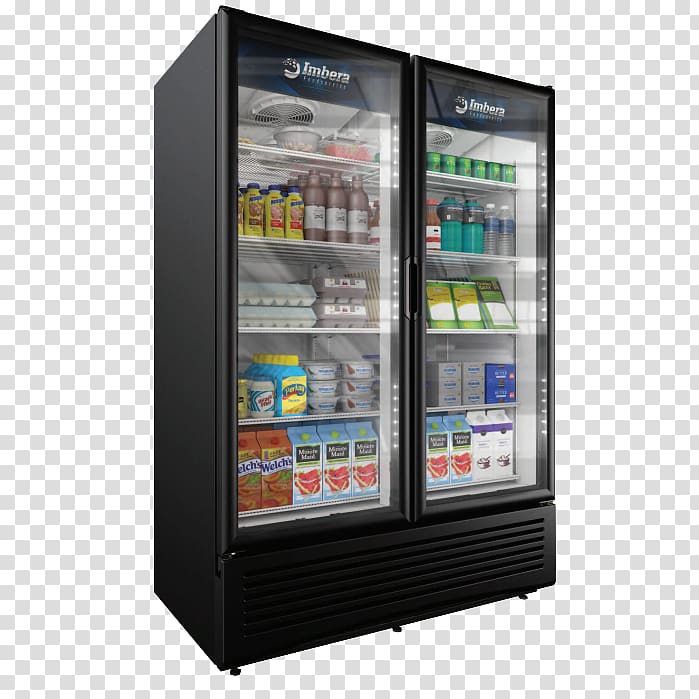 Refrigerator Imbera Food Service Refrigeration Freezers Shelf, Double Door Refrigerator transparent background PNG clipart