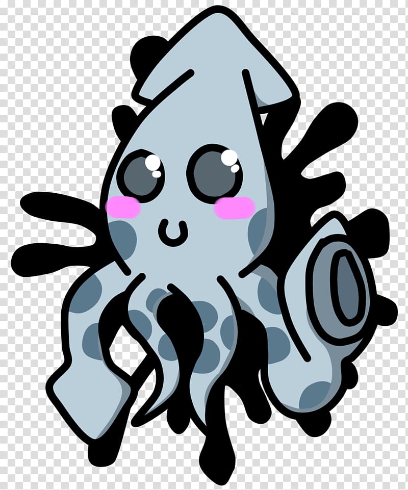 Cartoon Character Animal , squid transparent background PNG clipart