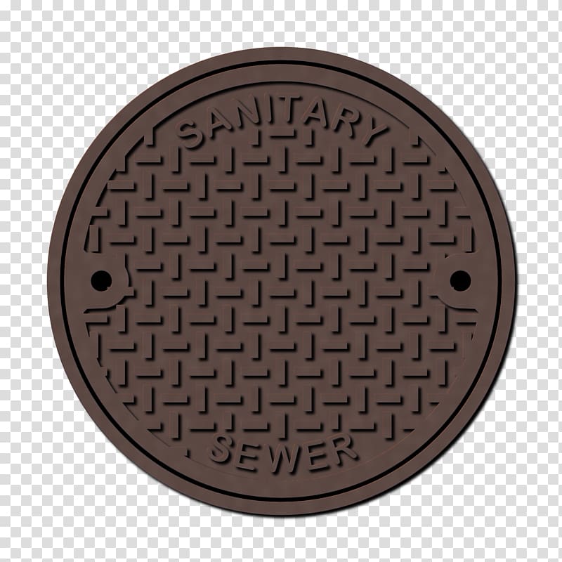 Manhole cover Sewerage Separative sewer Lid, tap transparent background PNG clipart