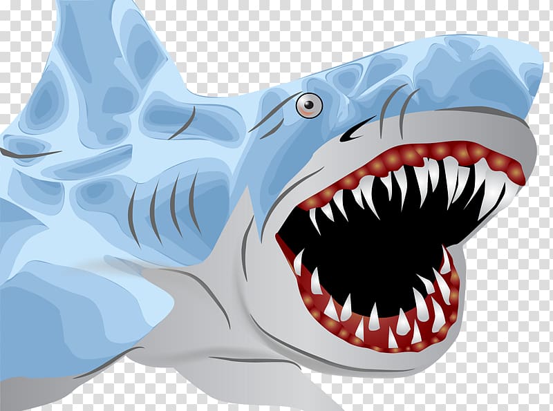 Great white shark Hammerhead shark , Vicious shark transparent background PNG clipart