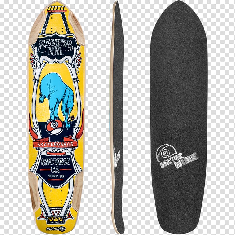 Skateboard Longboard Sector 9 Kicktail Penny board, skateboard transparent background PNG clipart