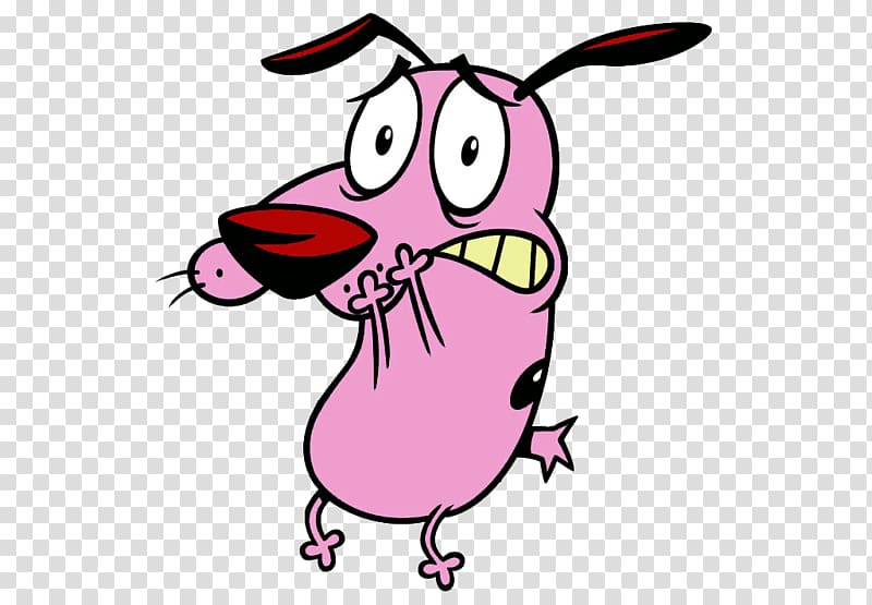 Dog Drawing Eustace Bagge Courage Television, Dog transparent background PNG clipart