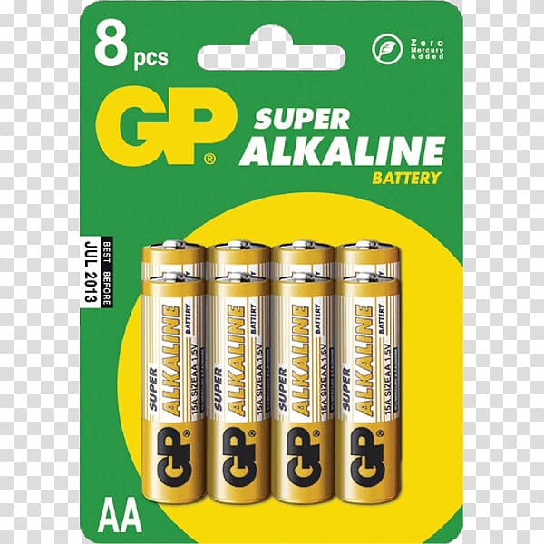 Alkaline battery Electric battery Nine-volt battery AA battery, others transparent background PNG clipart