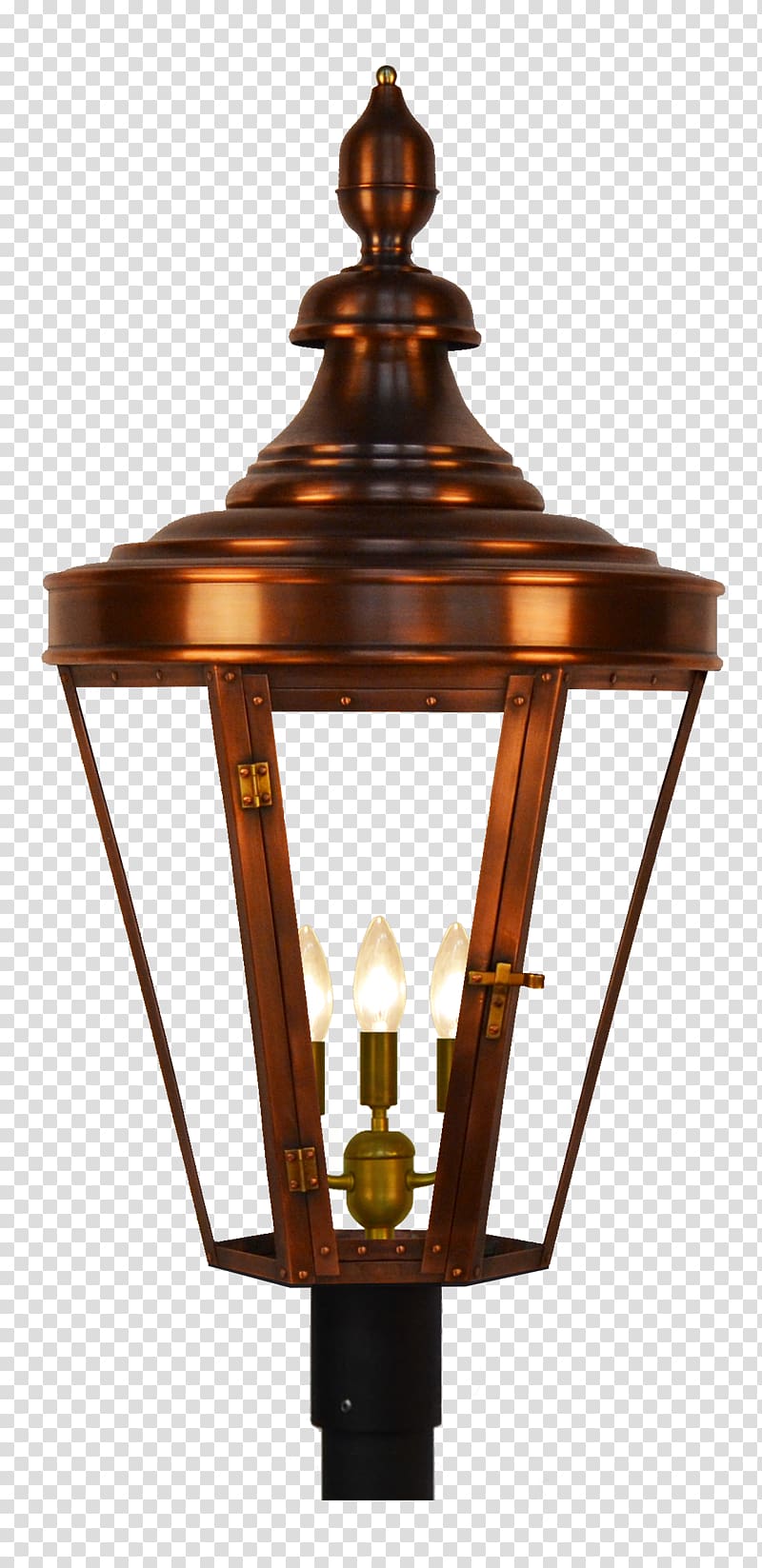 Gas lighting Royal Street, New Orleans Lantern, light transparent background PNG clipart