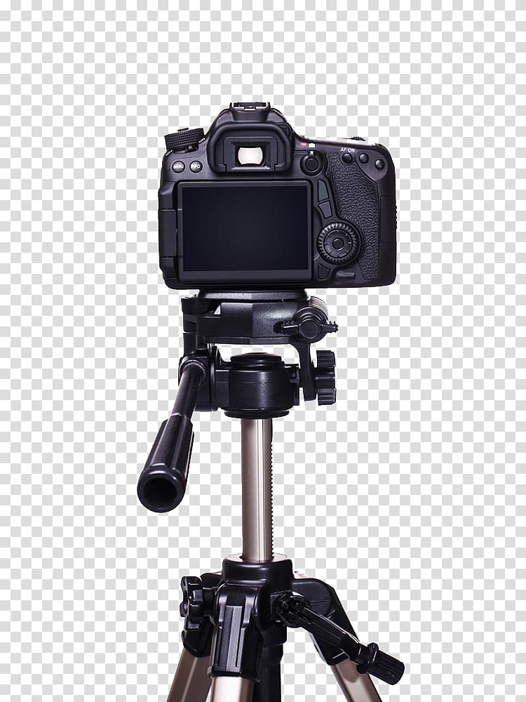 Single-lens reflex camera Digital SLR Tripod, Camera free to pull transparent background PNG clipart