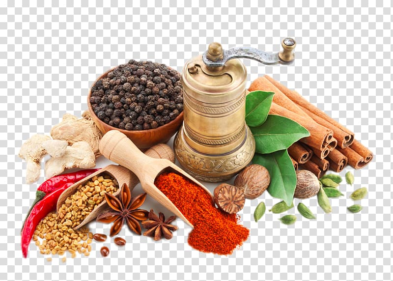cooking spices transparent background PNG clipart