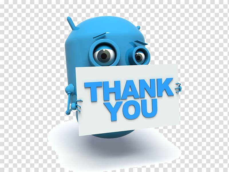 Robot , thankyou transparent background PNG clipart