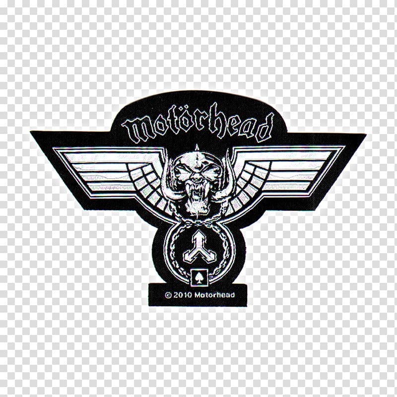 Motörhead Hammered Heavy metal The Best Of Embroidered patch, rock n roll transparent background PNG clipart