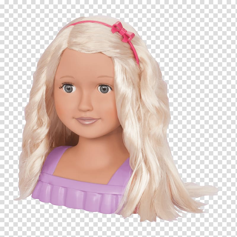 Blond Barbie Doll Our Generation Trista Hairstyle, barbie transparent background PNG clipart