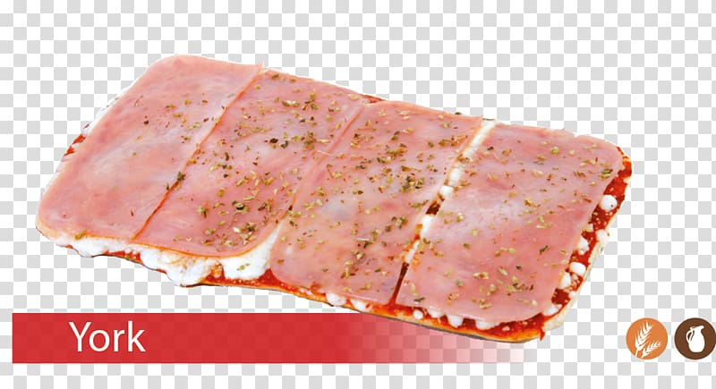 Open sandwich Ham Bacon Bocadillo Pastrami, ham transparent background PNG clipart