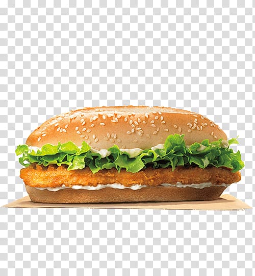 burger illustration, Whopper Chicken sandwich TenderCrisp Burger King Specialty Sandwiches Hamburger, burger and sandwich transparent background PNG clipart