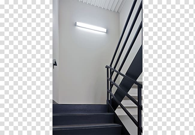 Lighting Handrail Stairs Light fixture, glare efficiency transparent background PNG clipart