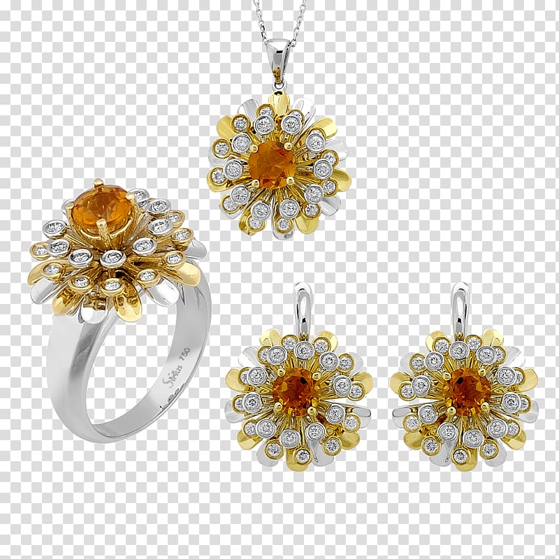 Earring Citrine Diamond Gold Jewellery, diamond transparent background PNG clipart