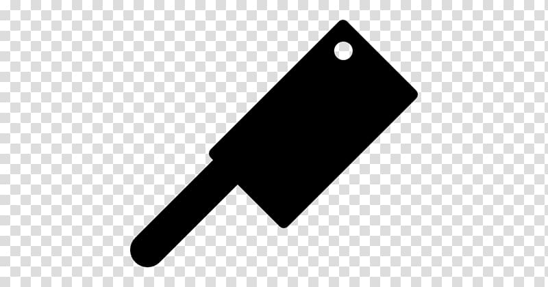 Butcher knife Cleaver Cutting, knife transparent background PNG clipart