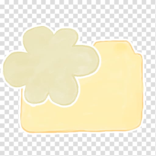 petal yellow, Folder Vanilla Cloud transparent background PNG clipart