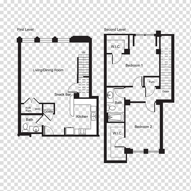 Floor plan The Grand Wisconsin Apartments The Ashland, apartment transparent background PNG clipart