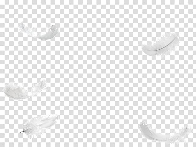 Feather Light White Tree, feather transparent background PNG clipart
