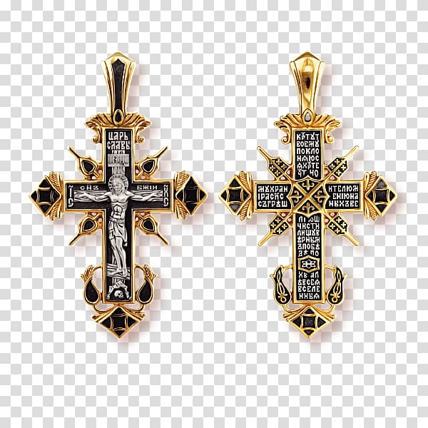 Cross Charms & Pendants Silver Jewellery Orthodox Christianity, silver transparent background PNG clipart