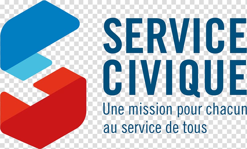 Agence du service civique Unis-Cité Volontariat Citizenship, print service logo transparent background PNG clipart