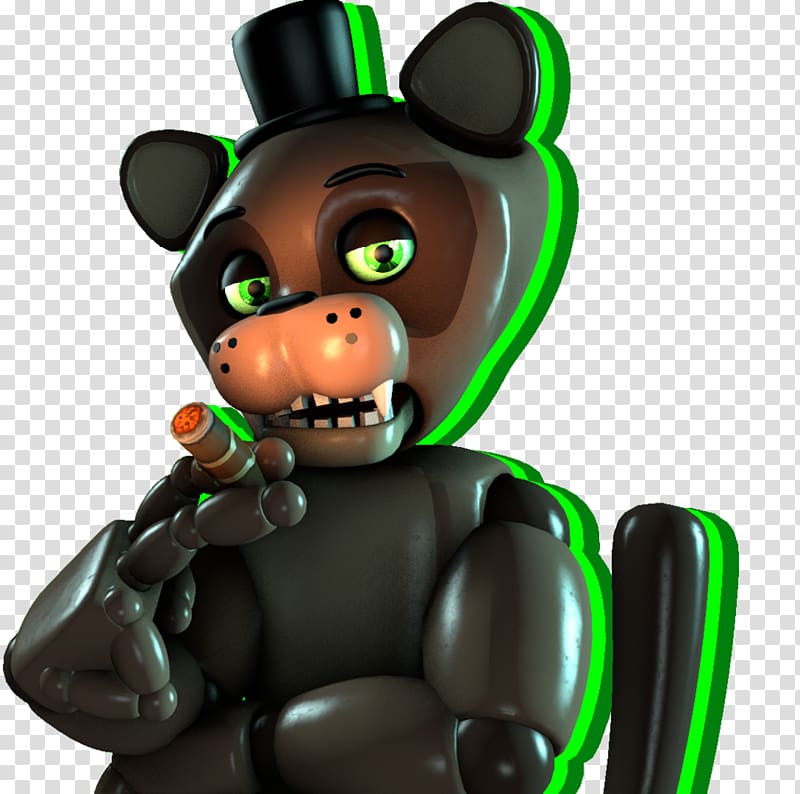 Five Nights at Freddy\'s 2 Pop Goes the Weasel Source Filmmaker Drawing, smokes transparent background PNG clipart