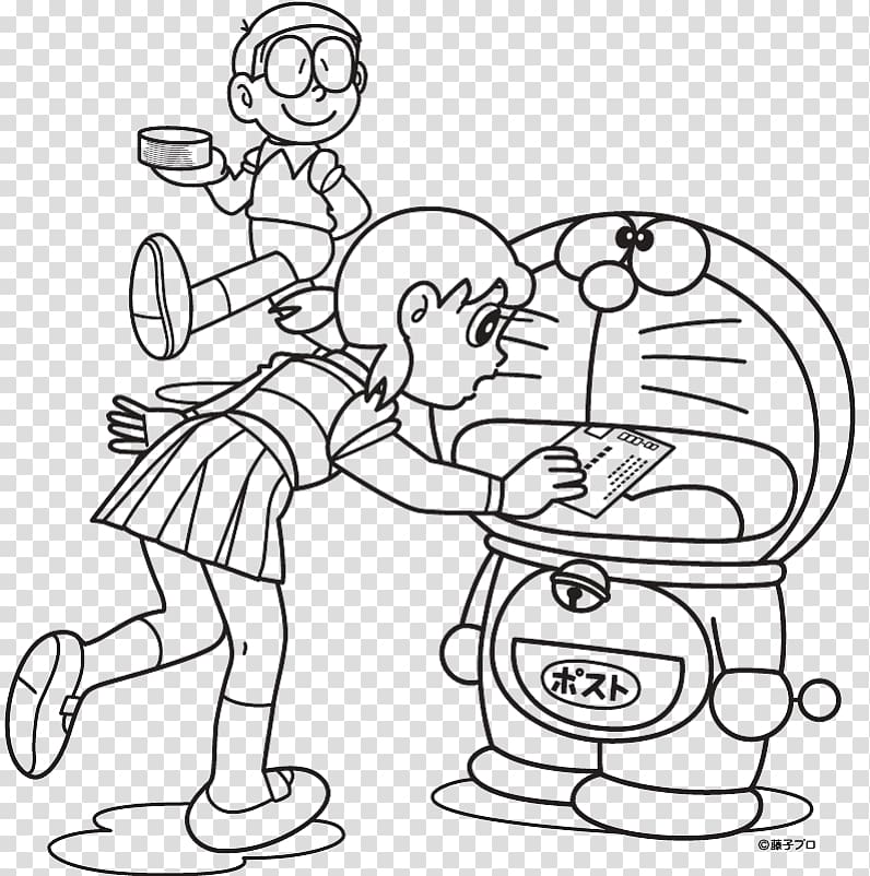 Doraemon Nobita Nobi Shizuka Minamoto Drawing Art, doraemon transparent background PNG clipart