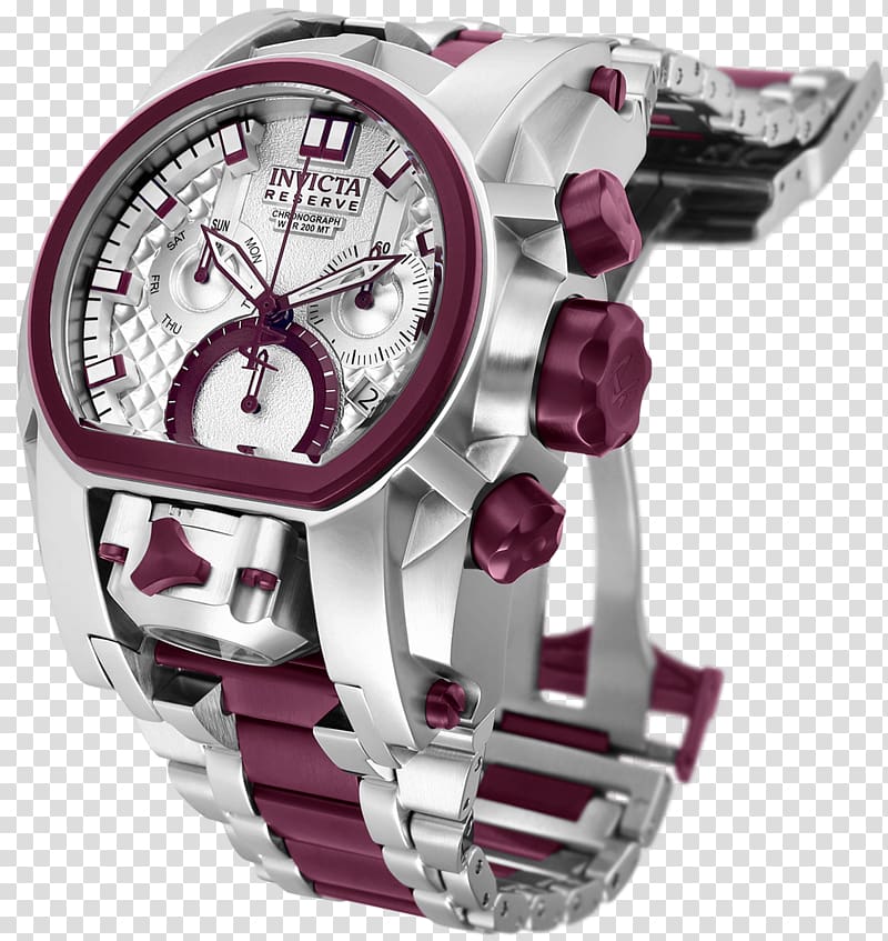 Invicta Watch Group Watch strap Glycine watch, men\'s watch transparent background PNG clipart