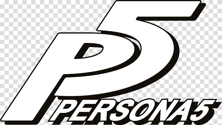 Persona 5 Logo Brand Poster, persona 5 font transparent background PNG clipart