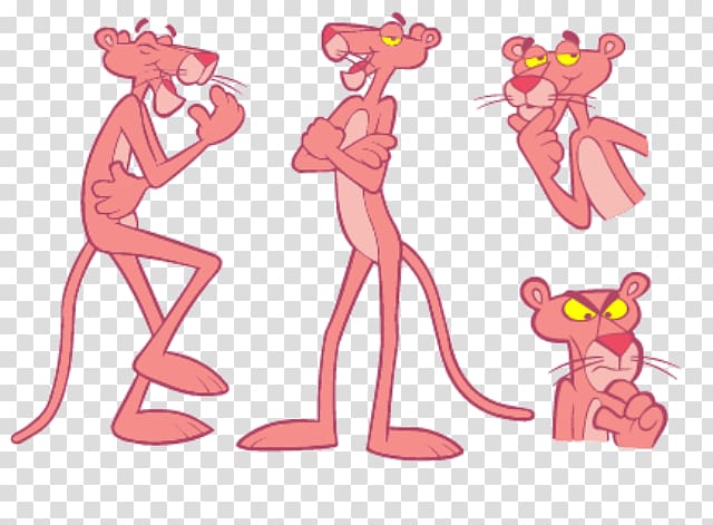 The Pink Panther Inspector Clouseau Drawing Cartoon, THE PINK PANTHER transparent background PNG clipart