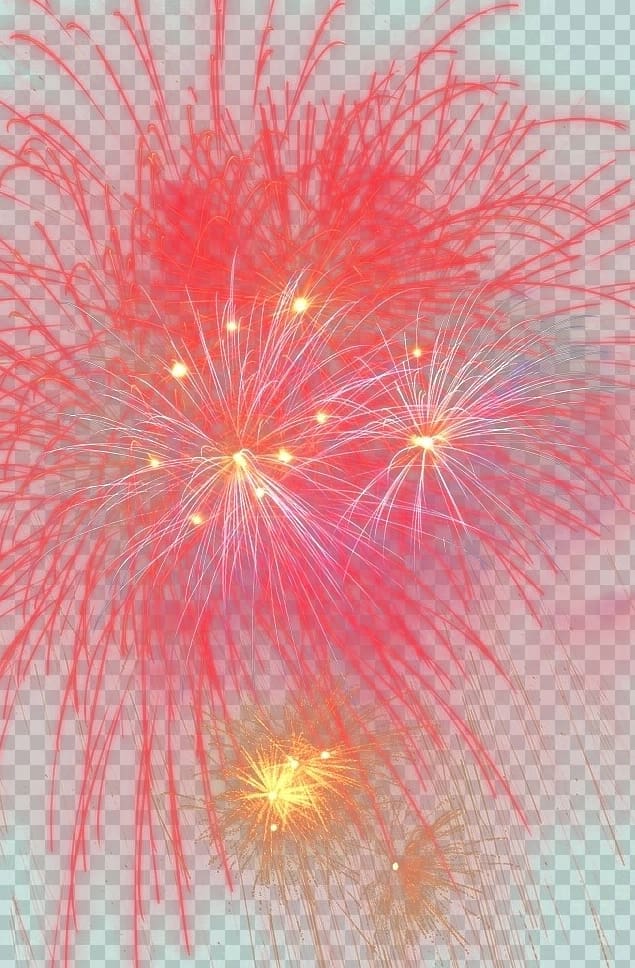 Petal Sky Close-up, Fireworks transparent background PNG clipart