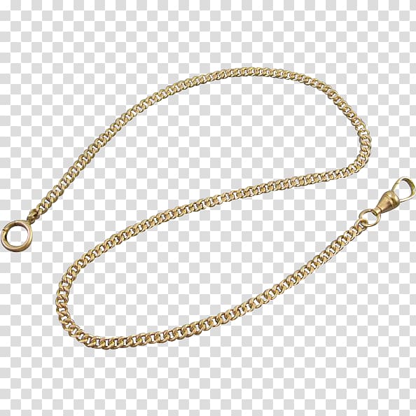 Earring Chain Pocket watch Jewellery Gold, chain transparent background PNG clipart