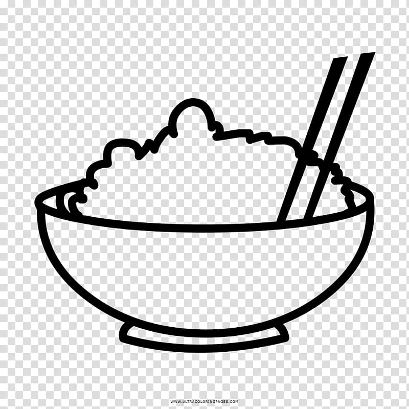 Coloring book Drawing Onigiri Sushi Rice, ear of rice transparent background PNG clipart