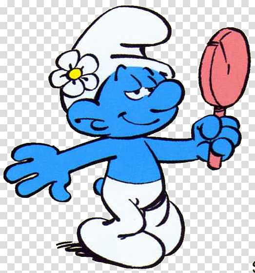 Smurfette Vanity Smurf The Smurfs Papa Smurf The Smurflings, smurfs transparent background PNG clipart