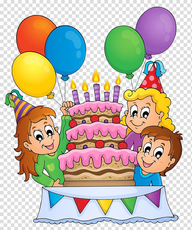 birthday celebration transparent background PNG clipart