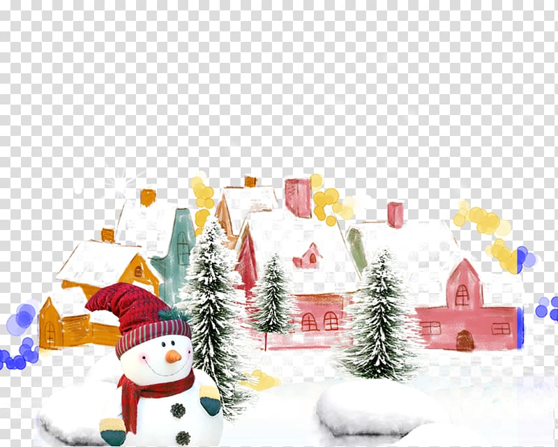 Snowman Christmas, Creative Christmas transparent background PNG clipart