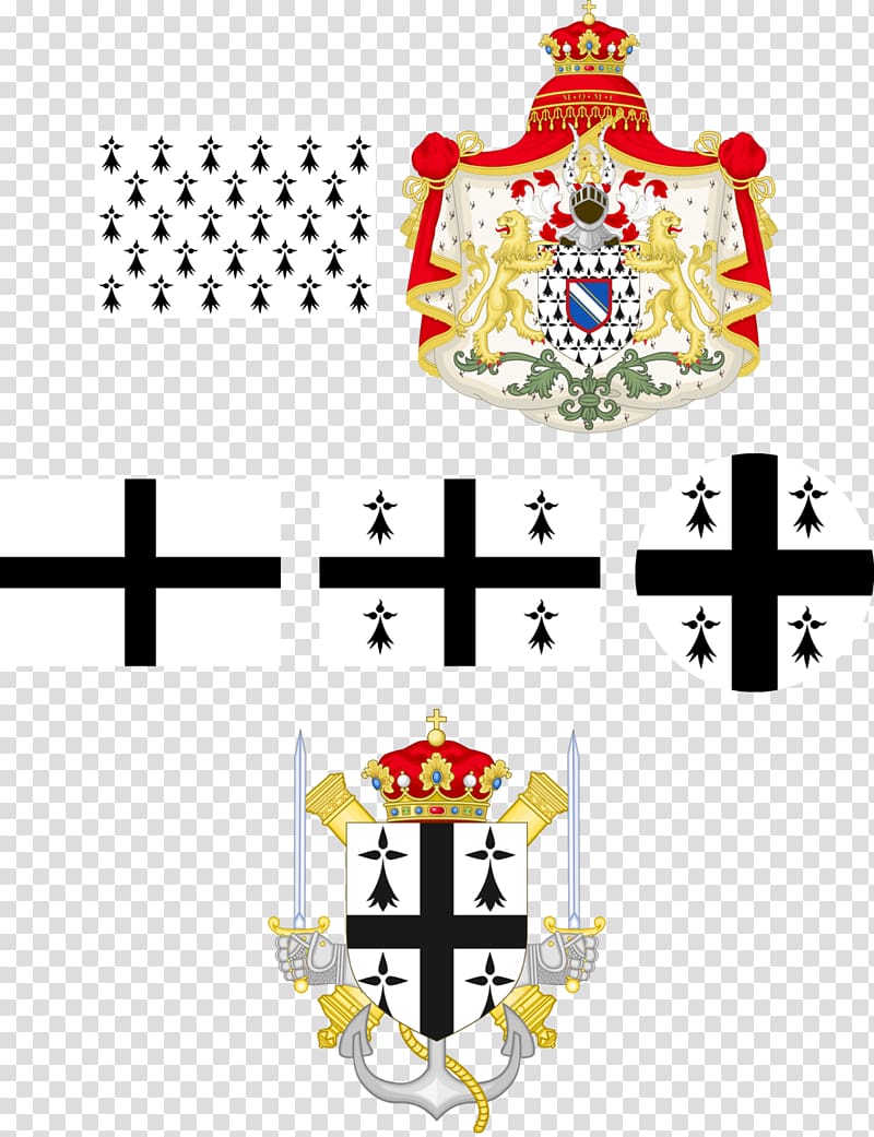 Duchy of Brittany Kingdom of Brittany Grand Duchy of Tuscany, Flag transparent background PNG clipart